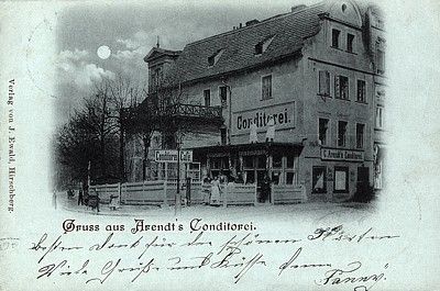 Księżycówka z wydawnictwa Juliusa Ewalda; obieg: 16.05.1899.